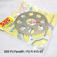 Rear Gear SSS 415 Satria FU Facelift / Fu FI GSX/