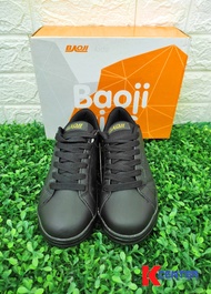 Baoji รองเท้าผ้าใบเด็ก สีดำล้วน รุ่น GH825