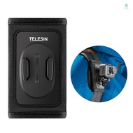 TELESIN Action Camera Backpack Strap Mount Clip Holder Compatible with DJI OSMO Pocket   8/7/6/5 SJCAM Sports Cameras
