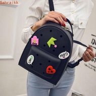 AXIOM Silicone Backpack, Waterproof Zippered Kids Schoolbags, Cartoon Soft Adjustable Straps Durable
