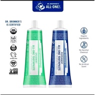 Dr. Bronner, All One Peppermint/ Spearmint Toothpaste