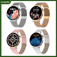 lA ET490 Smart Watch 1.27 Inch Touch Round Screen Smart Watches Waterproof Smartwatch Fitness Tracker ECG Heart Rate