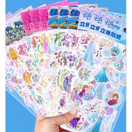 Cartoon Bubble Stickers 3D Princess Stickers Stickers Cartoon Stickers Creative Toys For Kids