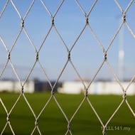 Jaring Tali Keluli Tahan Karat Pagar Gelanggang Tenis Jaring Perlindungan Zoo Jaring Anyaman Jaring 