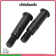 EBINLPH 2Pcs/Set RC Front Wheel Axle, Black RC Upgrades Parts RC Car Wheel Shaft, Durable High Stren