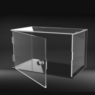 Transparent Acrylic Display Box Open Door Hand Office Storage Box Doll Storage Building Block Model Display Cabinet Factory Customization/acrylic display box / Acrylic dust cover / display case / toy display box / lego display box