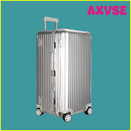 AXVSE Clear Cover for Rimowa Original Trunk Plus with Zipper Suitcase protector Transparent Case Thicken PVC Not Include Luggage HJKLK