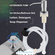 FAYSHOW2 Soap Dispenser Bathroom Countertop Extension Tube Water Pump Detergent Lotion Dispenser