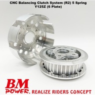 HYPERCLUTCH + HOUSING BM POWER COMBO SET  Y125Z / Y125ZR / Y125  *** CLUTCH PLATE 5PCS / 6PCS / 7PCS