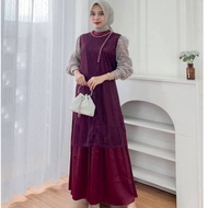 RAYA OUTFIT EID DRESS MODEL 2026 BY Aii Collection dress muslimah dress raya 2026 dress labuh