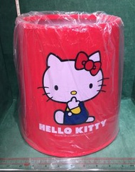 (收藏用品）全新懷舊 EIKOH  Sanrio (2010) Hello Kitty Double Layer Litter Bin  吉蒂雙層垃圾桶  (紅色)