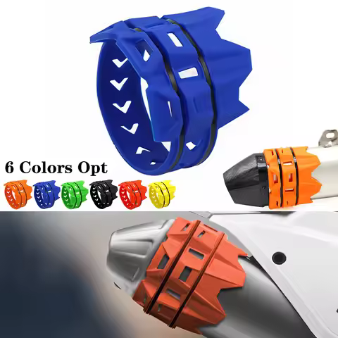 Motocross Exhaust Tail Pipe Protector Cover Guard For For Husqvarna TC FC TE TE i FE TX FX 125 250 3
