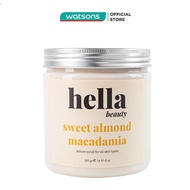 Tẩy Tế Bào Chết Toàn Thân Hella Beauty Hạnh Nhân Macca Sweet Almond Macadamia 500g