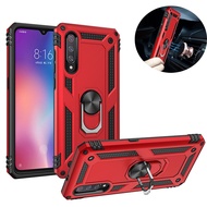 Xiaomi Mi 9 SE 9T Note 10 Ultra Pro Lite Case Armor Shockproof Magnetic Ring Stand Hard PC + Silicone TPU Cover Casing