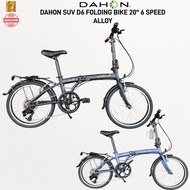 DAHON SUV D6 20inch FOLDING BIKE ALUMINUM DAHON 6 Speed Blue And Black Alloy Folding 20"