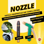 Nozzle Nozle Sprayer Spray Kabut Magic Spray Water Jet Kepala Sambungan Selang Semprotan Air Kuninga