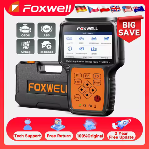 TPS BRT A/F Adjust DPF OBD2 Code Reader Scanner OBD Car OBD Foxwell NT650 Elite Professional diagnos