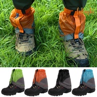 (fulingbi)1 Pair Adjustable Leg Gaiters with Fastener Tape Waterproof Lightweight Boots Shoes Low Ankle Gaiters Leg Guards