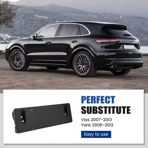 Front Licence Plate Holder License Plate For Porsche Cayenne 9YA 2018 9Y0807287E