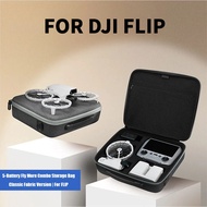 For DJI Flip Large Capacity Storage Case for DJI Flip Fabric Waterproof Protection Suitcase Package 