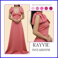 ✧ ℗ ☪ Civil Wedding Dress Ninang Dress Formal Dress Taytay Supplier Rayvie Balloon Cut Bridesmaid D