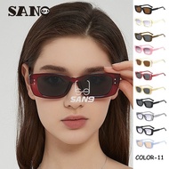 【Ready Stock】COD (San9)Korean Retro Women's UV Resistant and Sweet Sunglasses UV400
