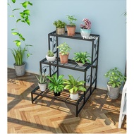 🔥Ready Stock🔥Iron Flower Shelf / Rak Besi Pasu Bunga Rak Flower Pot Rack / Garden Flower Cactus Succ