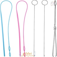 GILDAI Sewing Loop Kit, Sliver Red Loop Turner Hook, Long Loop Turner Tool Metal plastics Blue Loop 
