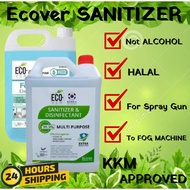 ◑✌[SHIP WITHIN 24Hour] ECO VER Fog & Smoke All Surface Disinfectant Solution 5L/Fogging sanitizer/Fo