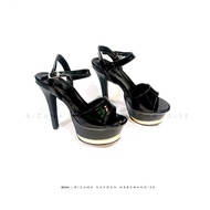 Heels 12 cm List Gold High Heels Women RNM.Market