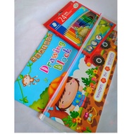 Stok Sedia Blok Seni Lukisan set / Drawing Art Block Set / Drawing Block Set + Staedtler Luna