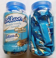 Dilan Coklat Chocolate Crunchy Caramel Toples 25Pcs Mini Pack 25 Pcs