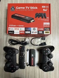 TV Stick X2 Game TV Box 64GB 10000+ gaming HD 8K 5G WiFi high-definition retro video game console wi
