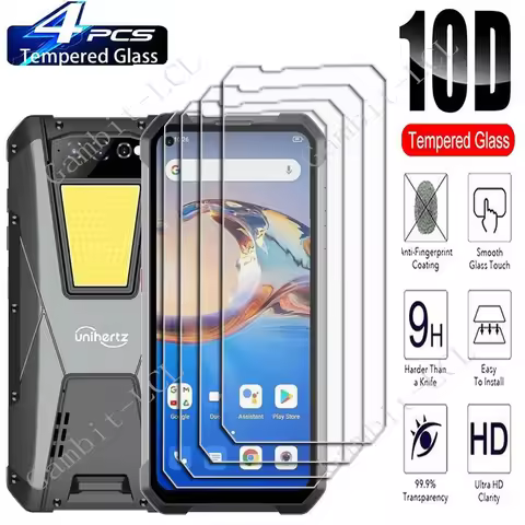 4PCS For Unihertz 8849 Tank 3 Pro 6.79" Screen Protective Tempered Glass ON Tank3 3Pro Tank2 2 Tank3