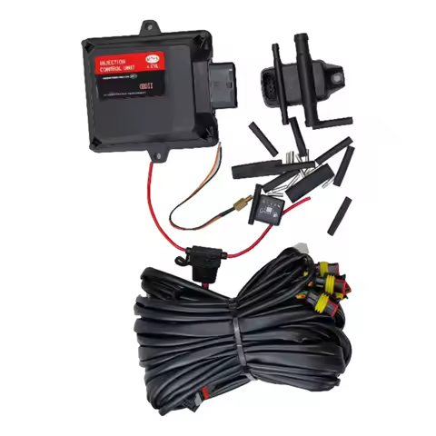 MP48 Gas ECU Kit 4 Cylinder with OBD for RC LPG CNG Conversion Kit for Cars GPL Oil to Gas Electric 
