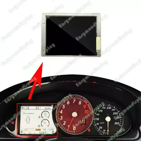 5 Inch LCD Display For 06-12 Ferrari 599 GTB Fiorano,599 GTO 612 Scaglietti Instrument Clusters Dash