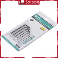 7 Pcs 0.7mm-3mm Mini Micro Hexagon Hex Allen for Key Set Wrench Screwdriver Tool