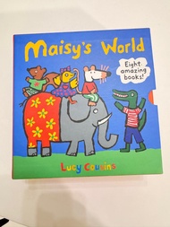 二手 Maisy’s world Pack 4冊合售 操作書 翻翻書 幼兒 繪本 機關 小鼠波波 英文 精裝 goes swimming to bed playground at the farm