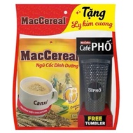 Maccereal nutritional cereal 600 g to prevent osteoporosis, get 1 free diamond cup of Pho coffee