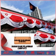 ABUTAI STAGE BACKGROUND FLAG 10 WAVES (8 Meters)
