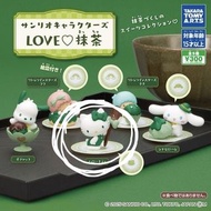Sanrio Love Matcha Hello Kitty Figure 抹茶色 hello kitty 扭蛋