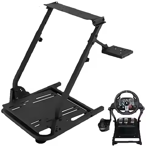 Sihao Career Race Steering Wheel Support for Logitech G25 G27 G29 G920 Steering Wheel Stand T80 T150