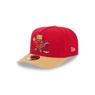 New Era หมวกรุ่น San Francisco 49Ers Nfl Cartoon Scarlet 9Fifty A-Frame Cap