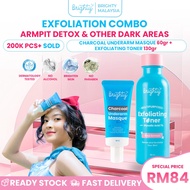 Brighty Charcoal Underarm Masque X Multipurpose Exfoliating Toner