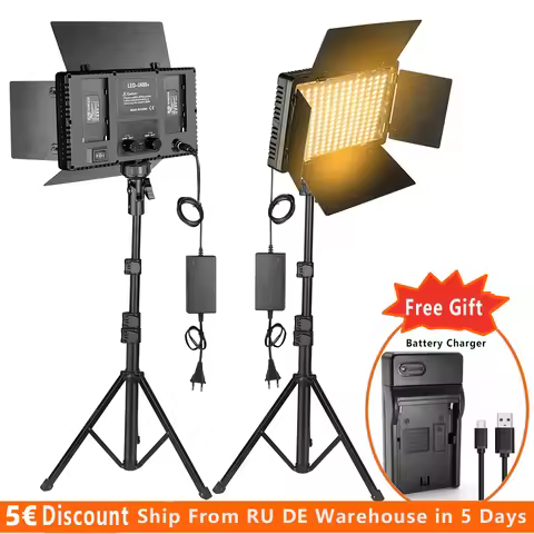 Nagnahz U800 LED Photo Studio Light for Tiktok Youbute Game Live Video Lighting Portable Video Recor