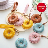 DIY Handmade Donut Bag Charm & Bag Material Kit, Leather Keychain  Loket Beg Donat Handmade DIY & Ki