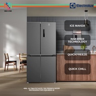 Electrolux EQE4900A-B Fridge 496L French Door Refrigerator Inverter QuickFreeze QuickChill EQE4900AB
