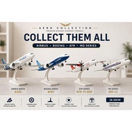 18cm & 20cm Airbus A380 A350 Boeing B777 B747 B777 with Landing Gear Diecast Aircraft Model Alloy Ai