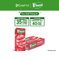 Thùng 48 Hộp Sữa Chua Lên Men Tự Nhiên Yomost Hương Dâu 170ml (48x170ml)