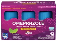 Rite Aid Omeprazole Tablets- 20 mg, 3 Bottles, 14 Count Each (42 Count Total) (Cool Mint)